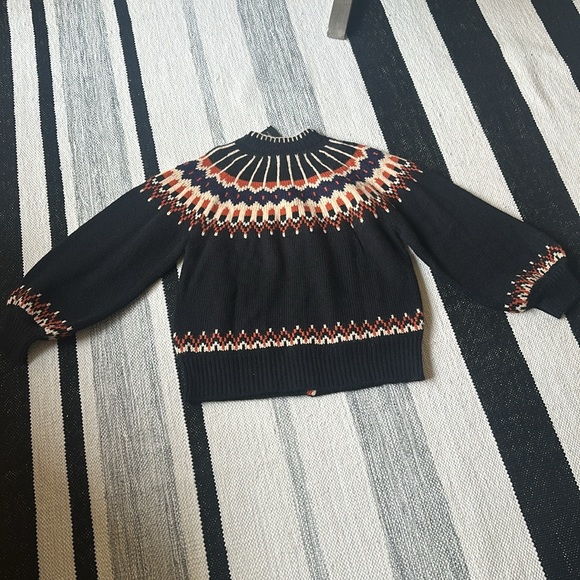 PRICE DROP!🎀DÔEN HUE🎀Cardigan in ABERDEEN FAIR ISLE-Baby Alpaca!NWT! Size L! - Picture 7 of 8